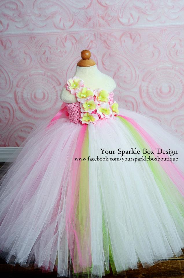 Spring Fling Tutu Dress by YourSparkleBox