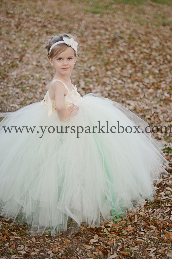 Hydrangea tutu dress by YourSparkleBox