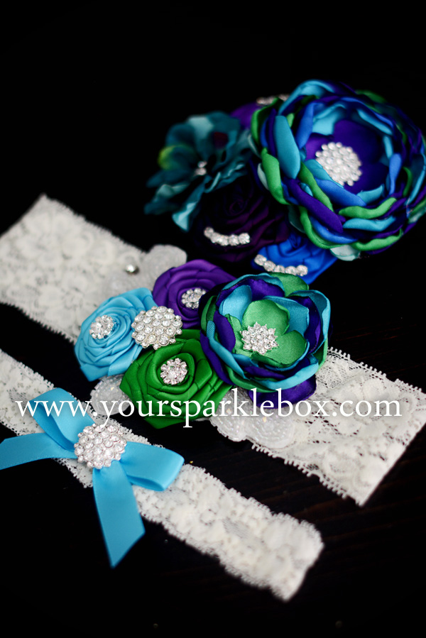Custom Bridal Garter Set