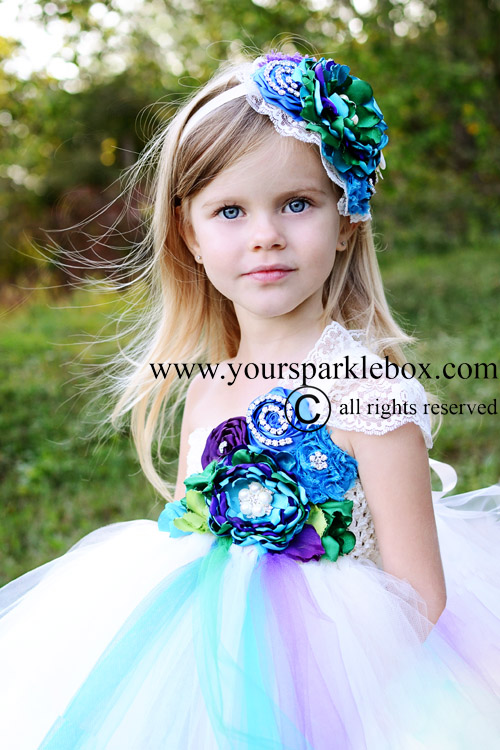 Elegant Jewel tone Dress by YourSparkleBox
