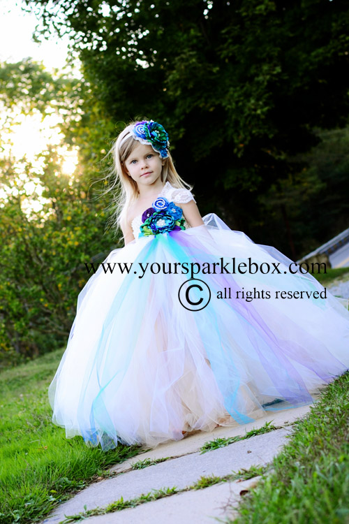 Elegant Jewel Tutu Dress by YourSparkleBox