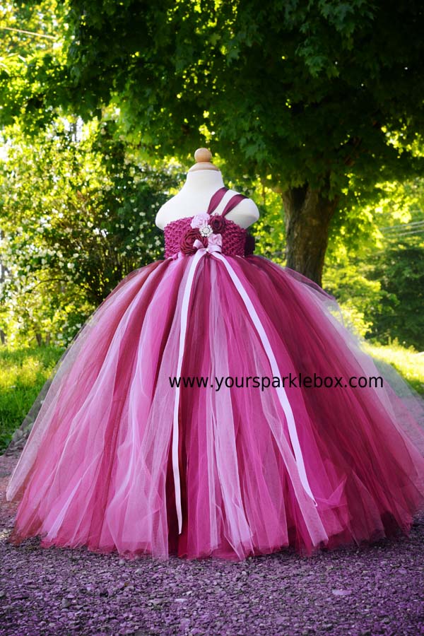 Plum Pink Tutu Dress
