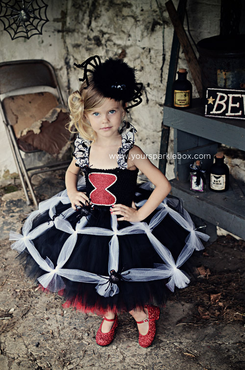 Spider Tutu, Spider Web Halloween Costume