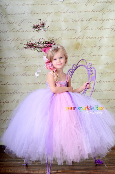 Rapunzel tutu dress by Your Sparkle Box