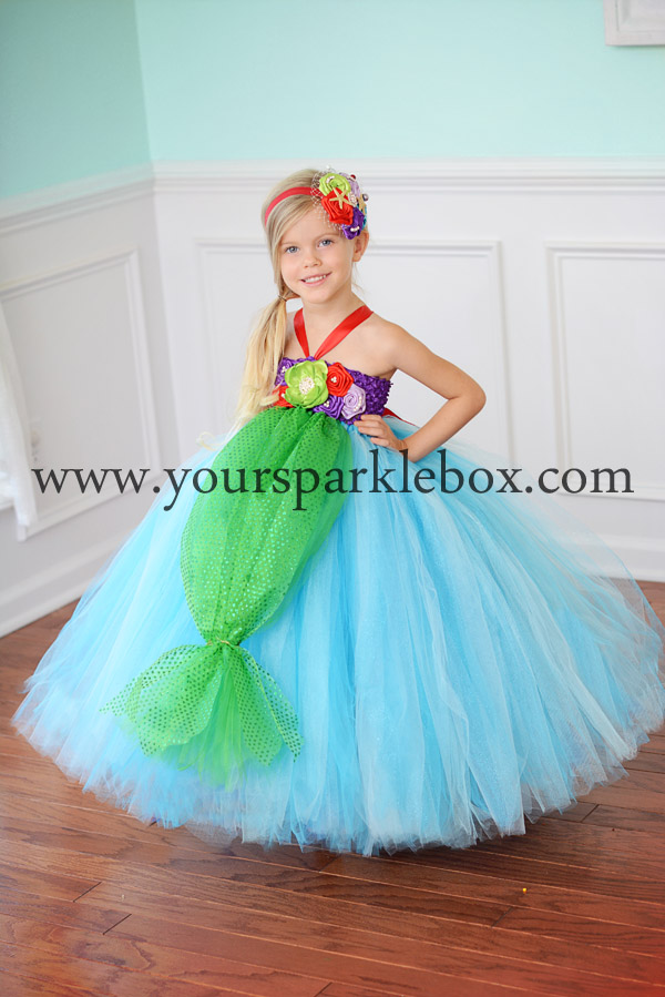 Little Mermaid Tutu Dress