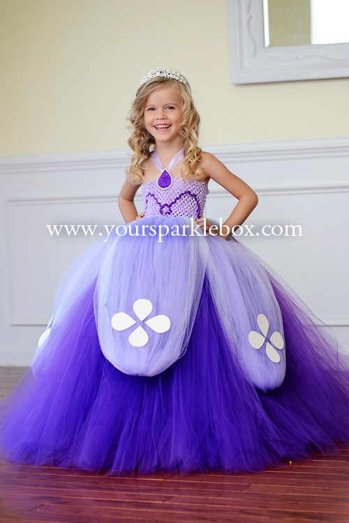 Sofia the First Dress Tutu Dress Sofia Dress Sofia the First 